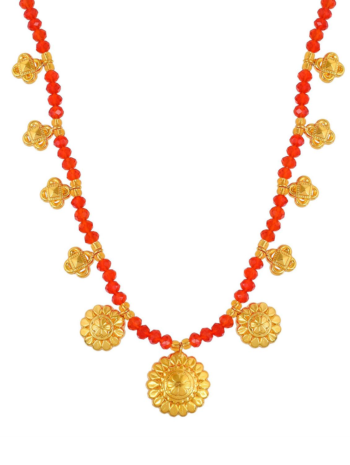 gold metal mangalsutra - 18637478 - Standard Image - 2