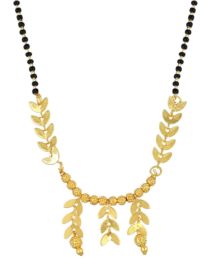 gold plated mangalsutra - 18637499 - Standard Image - 2