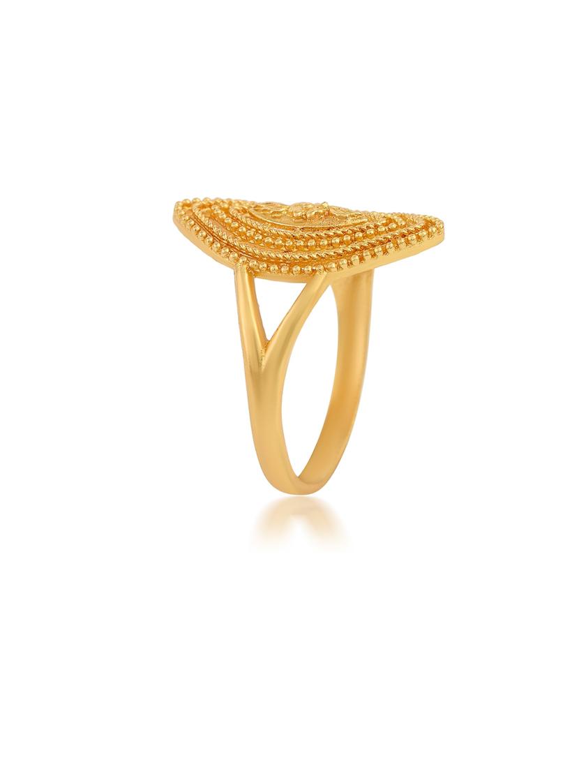gold brass finger ring - 18637523 - Standard Image - 2