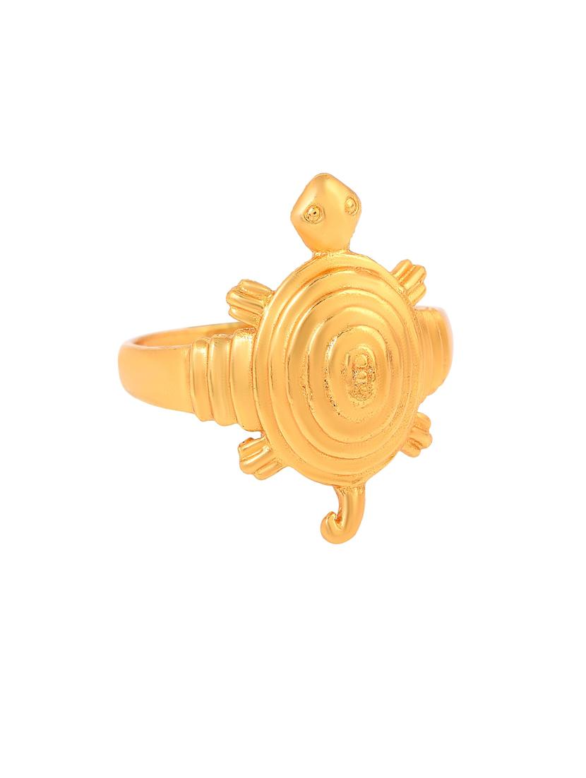 gold brass finger ring - 18637528 - Standard Image - 2