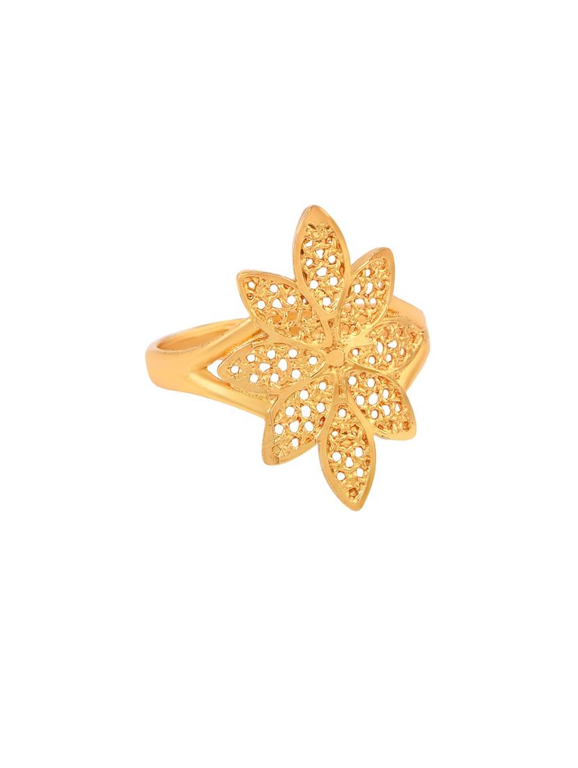 gold brass finger ring - 18637539 - Standard Image - 2