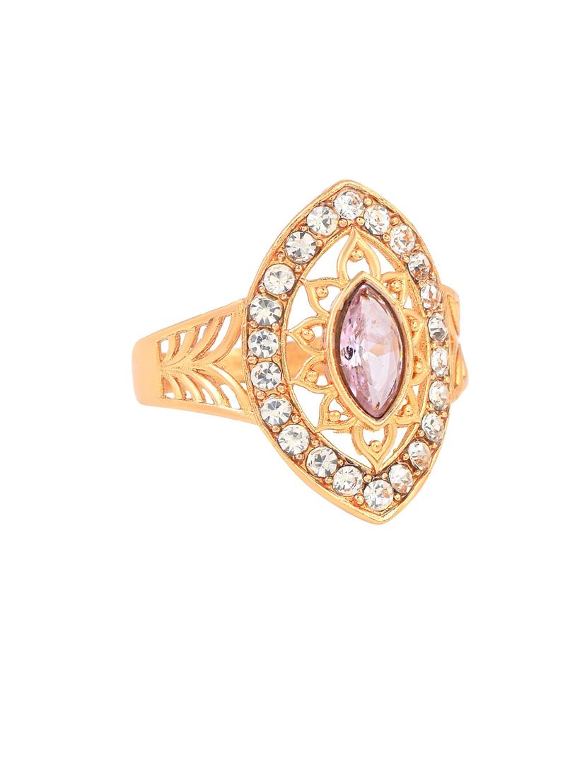 gold brass finger ring - 18637552 - Standard Image - 2