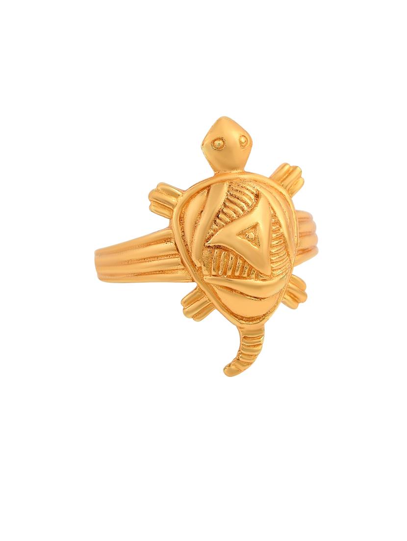 gold brass finger ring - 18637566 - Standard Image - 2