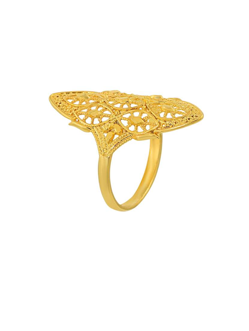 gold brass finger  ring - 18637595 -  Standard Image - 2