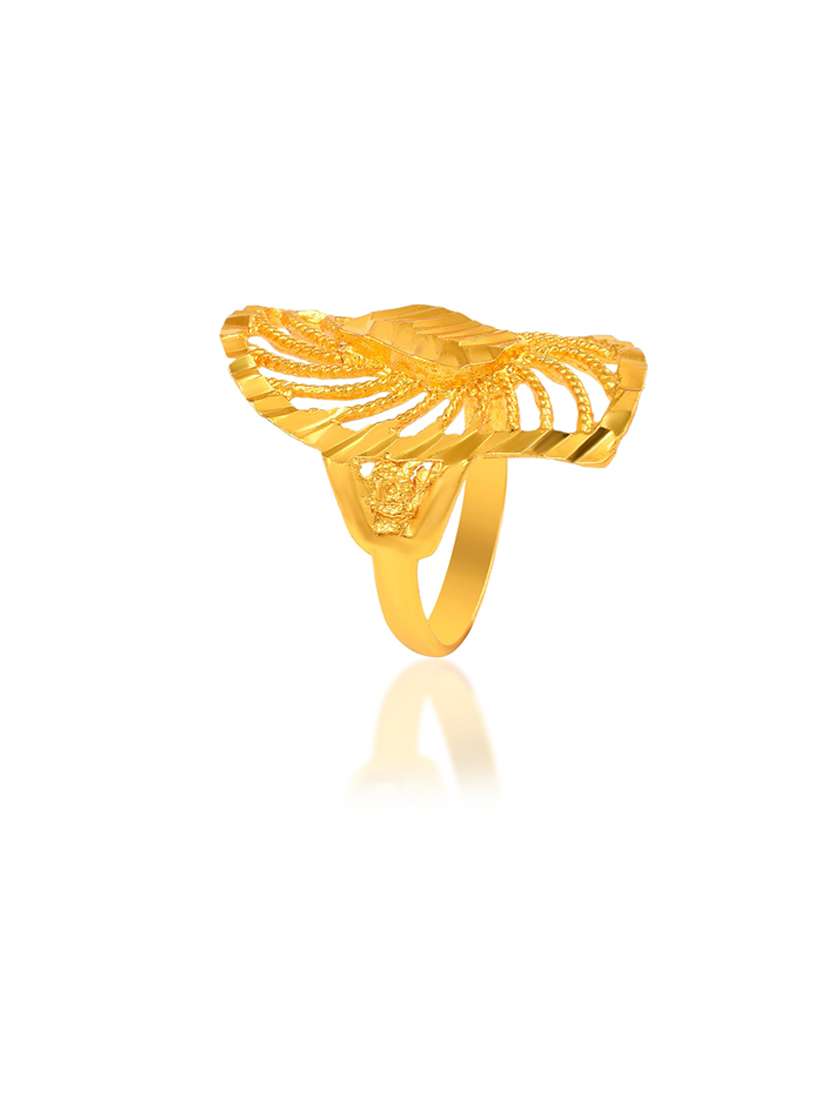 gold brass finger  ring - 18637637 -  Standard Image - 2