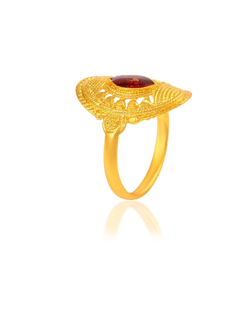 gold brass finger ring - 18637653 - Standard Image - 2