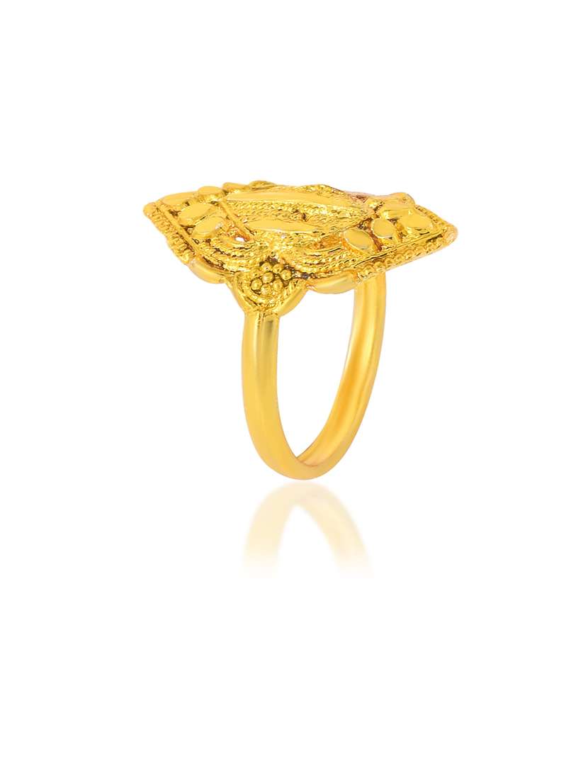 gold brass finger  ring - 18637673 -  Standard Image - 2
