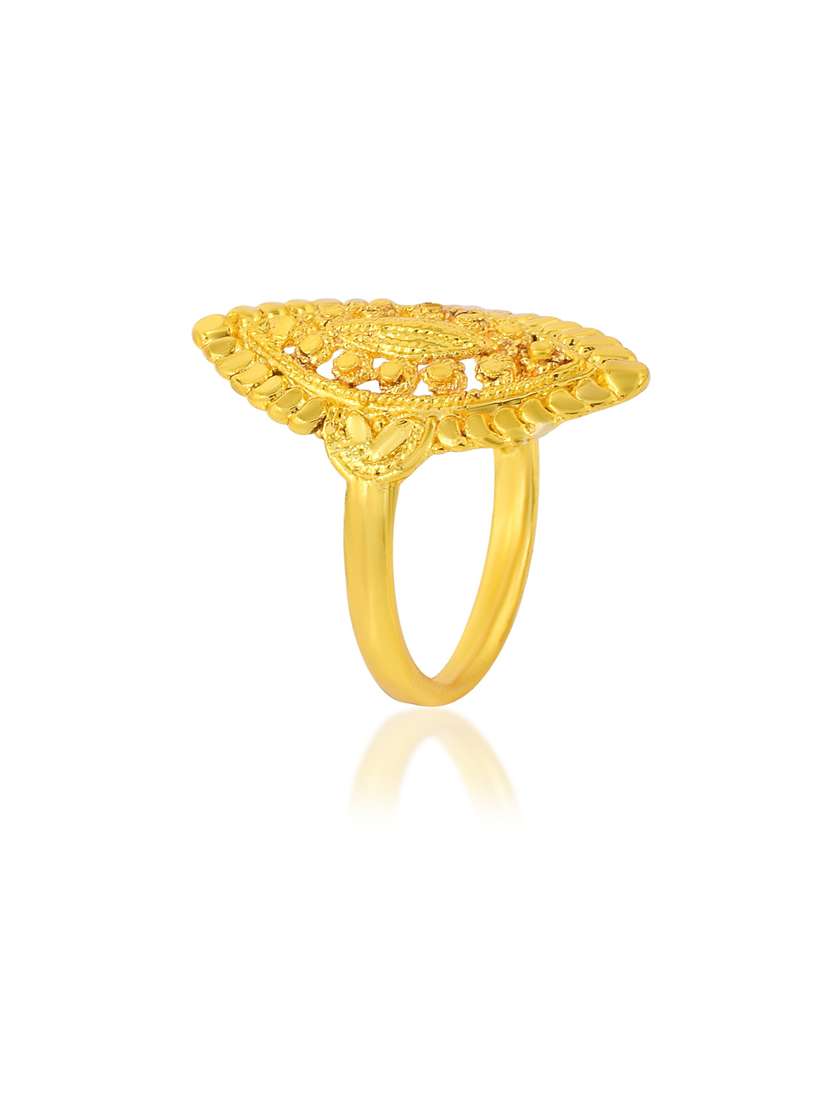 gold brass finger  ring - 18637675 -  Standard Image - 2
