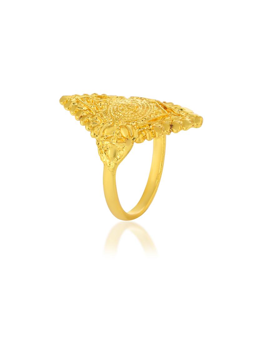 gold brass finger ring - 18637682 - Standard Image - 2