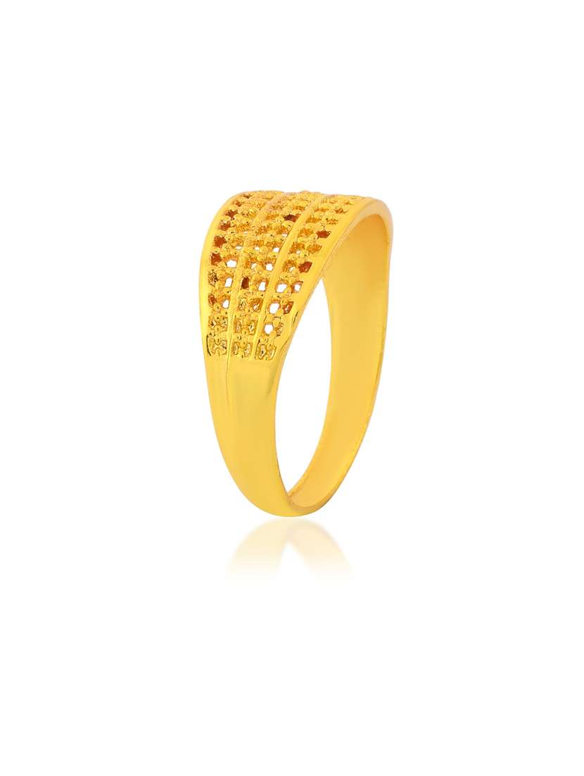 gold brass finger ring - 18637683 - Standard Image - 2