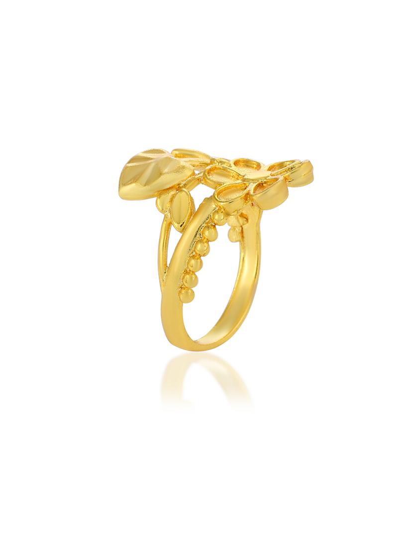 gold brass finger ring - 18637692 - Standard Image - 2