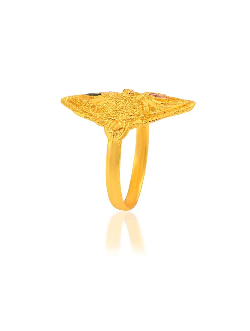 gold brass finger  ring - 18637693 -  Standard Image - 2