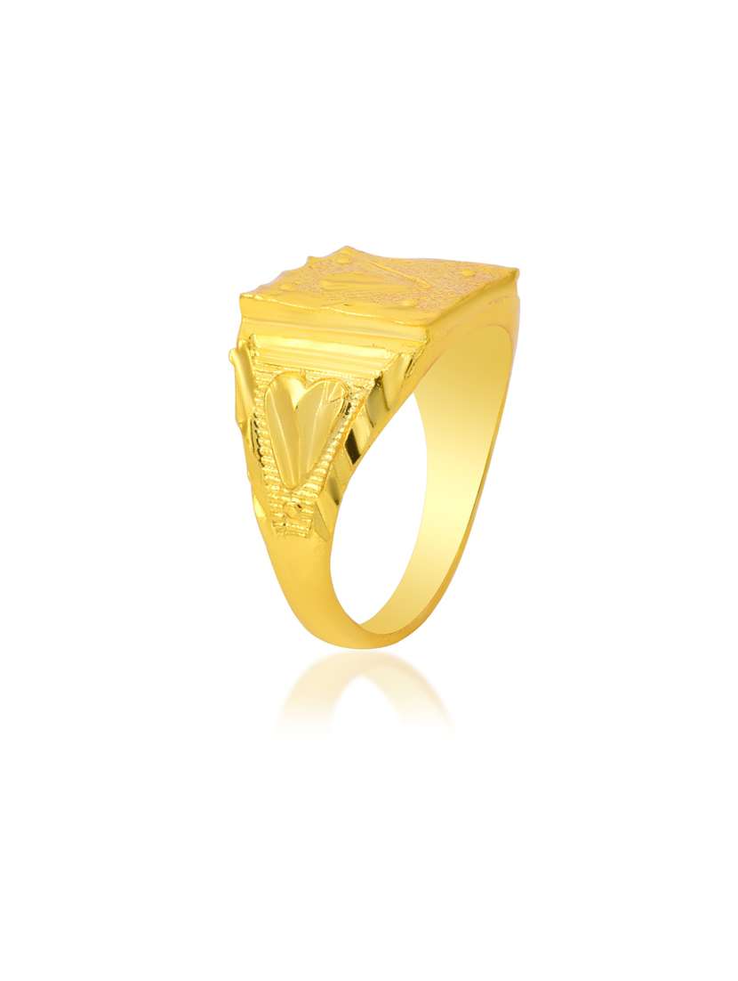gold brass finger  ring - 18637702 -  Standard Image - 2