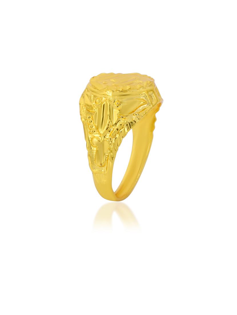 gold brass finger ring - 18637703 - Standard Image - 2