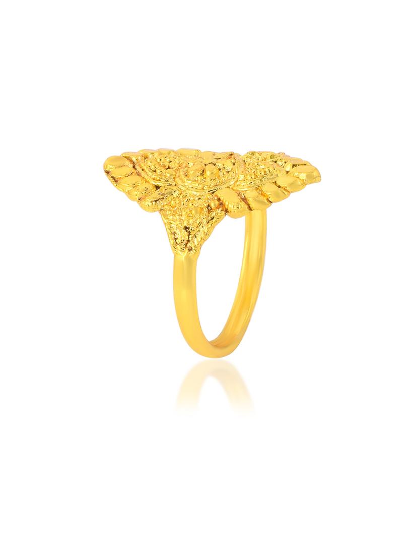 gold brass finger ring - 18637720 - Standard Image - 2