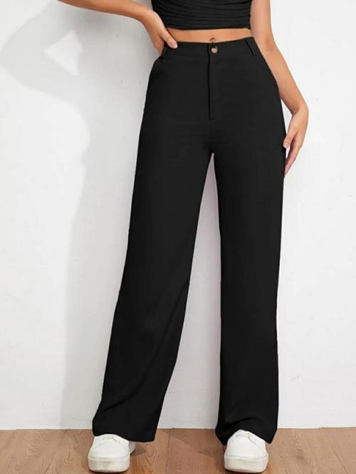 women's plain straight fit jeans - 18641589 -  Standard Image - 0