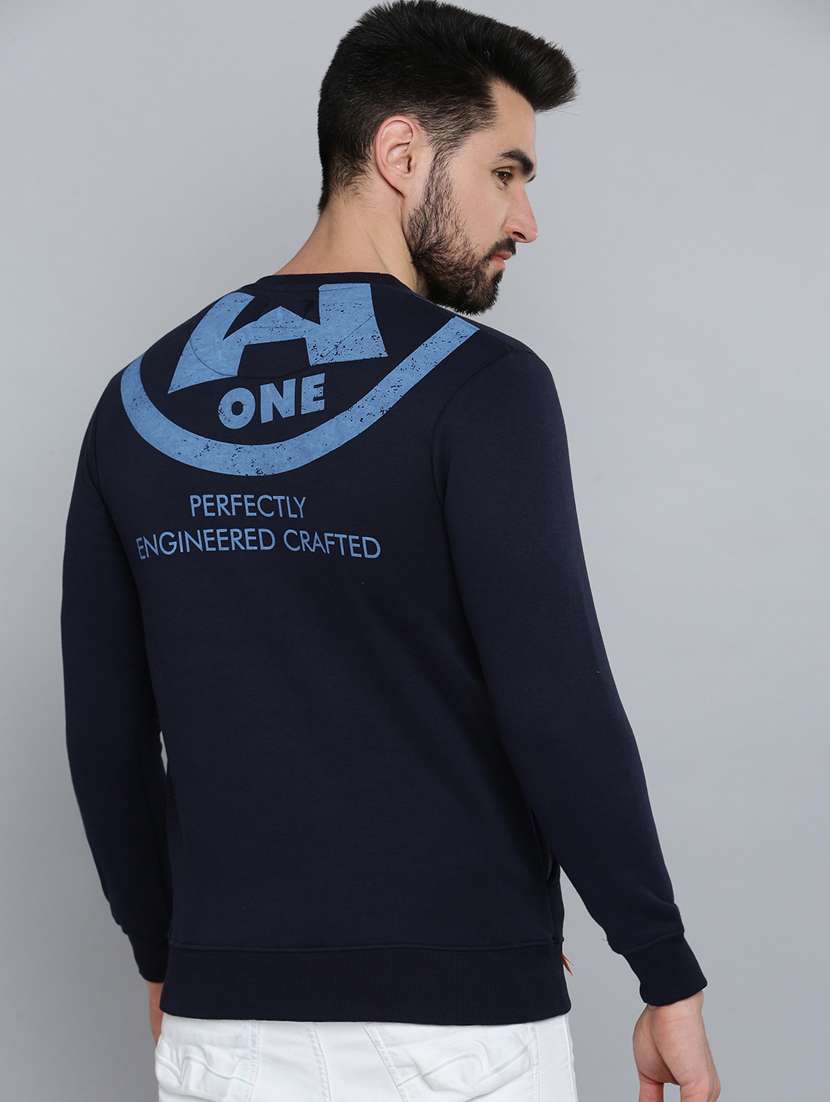 mens front print sweatshirt - 18641704 -  Standard Image - 2