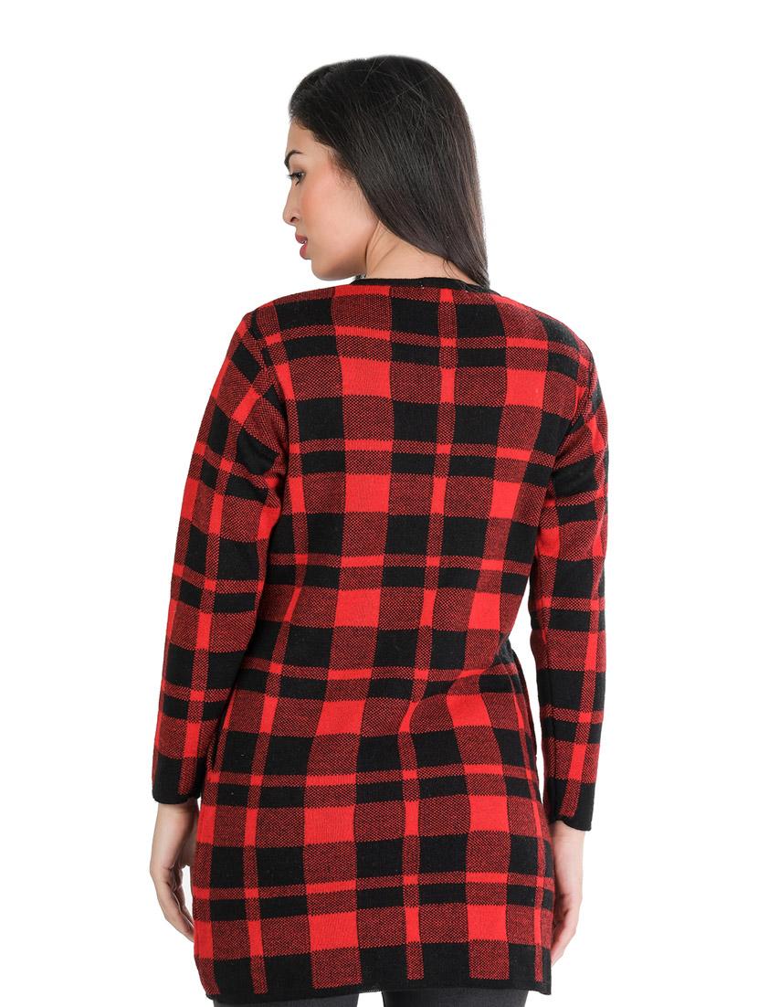 open front wool cardigan - 18642400 - Standard Image - 2