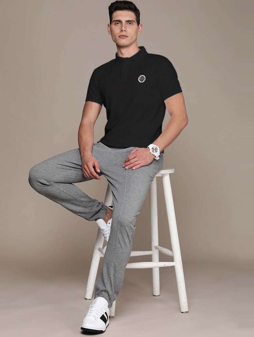 men solids polo neckt-shirt - 18642496 -  Standard Image - 2