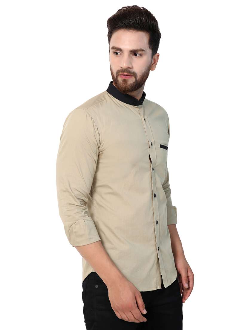 mens solids formal shirt - 18643367 - Standard Image - 2