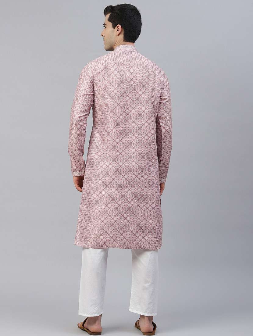 self designed kurta and trousers set - 18645161 -  Standard Image - 2