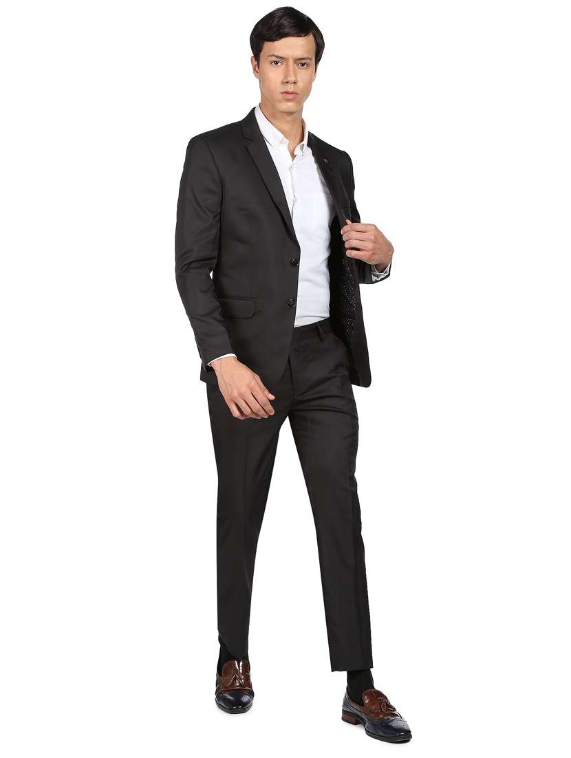 solid single breasted suit - 18645210 -  Standard Image - 2