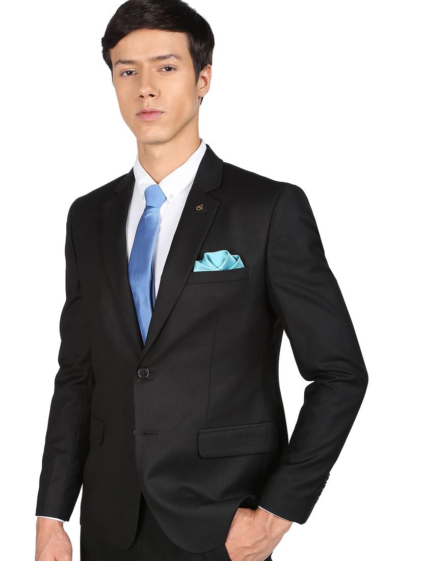 solid single breasted formal blazer - 18645429 - Standard Image - 2