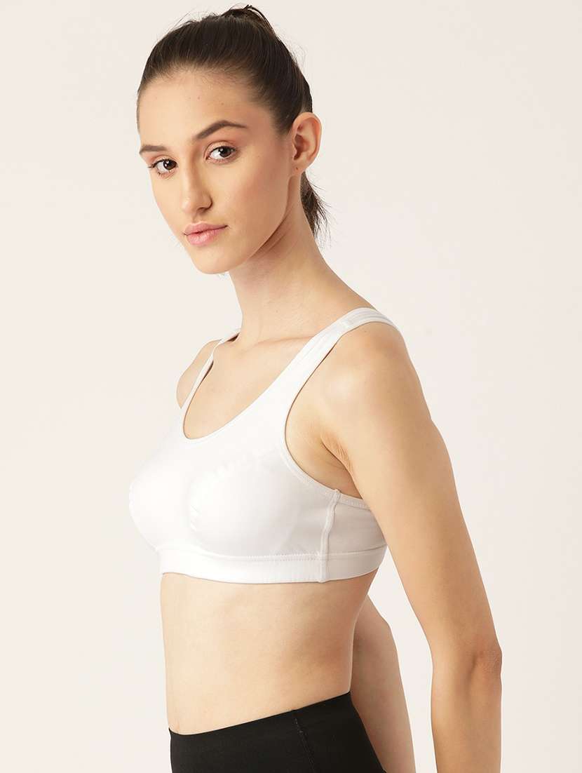 pack of 2 solid sports bra - 18646623 - Standard Image - 2