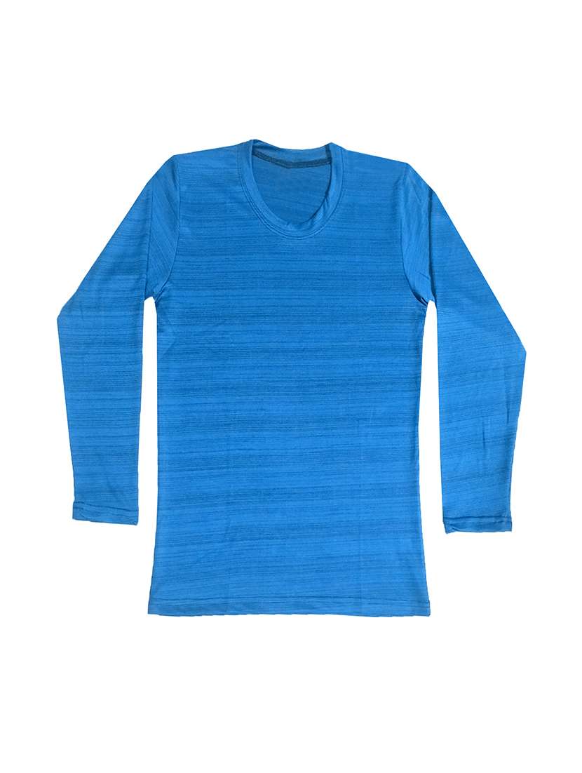 boys round neck solid t shirt