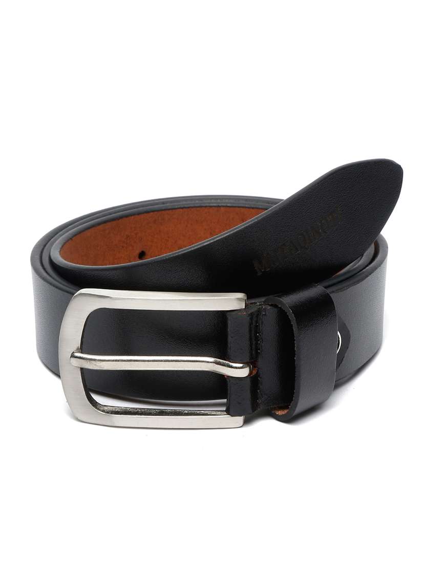 chrome leather belt