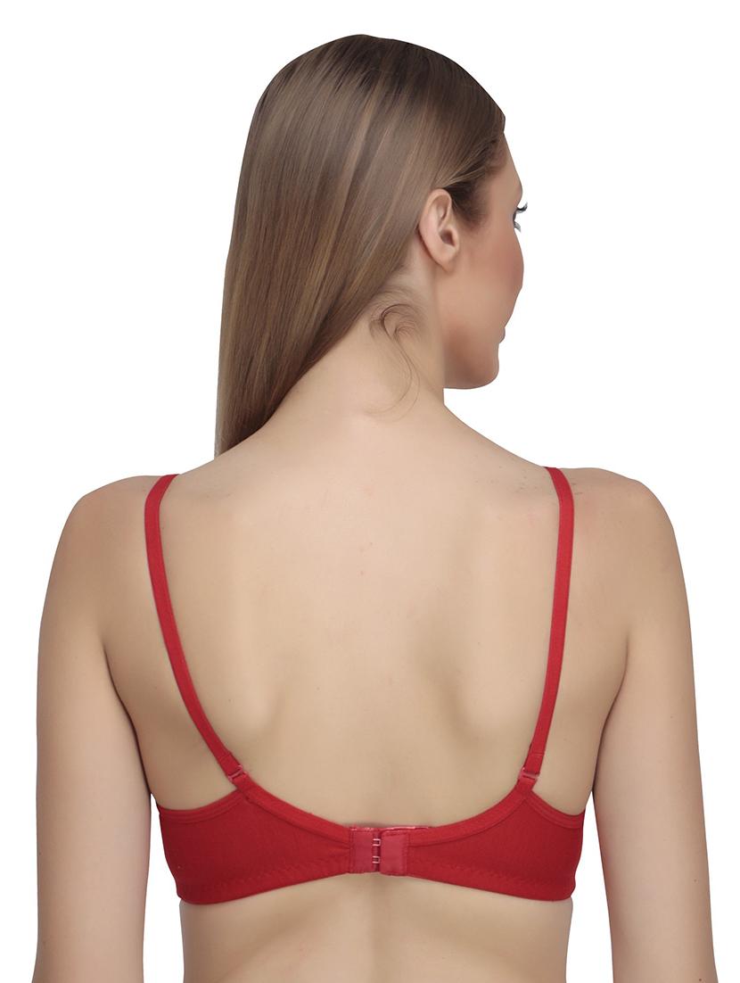 solid lightly padded push up bra - 18650540 - Standard Image - 2