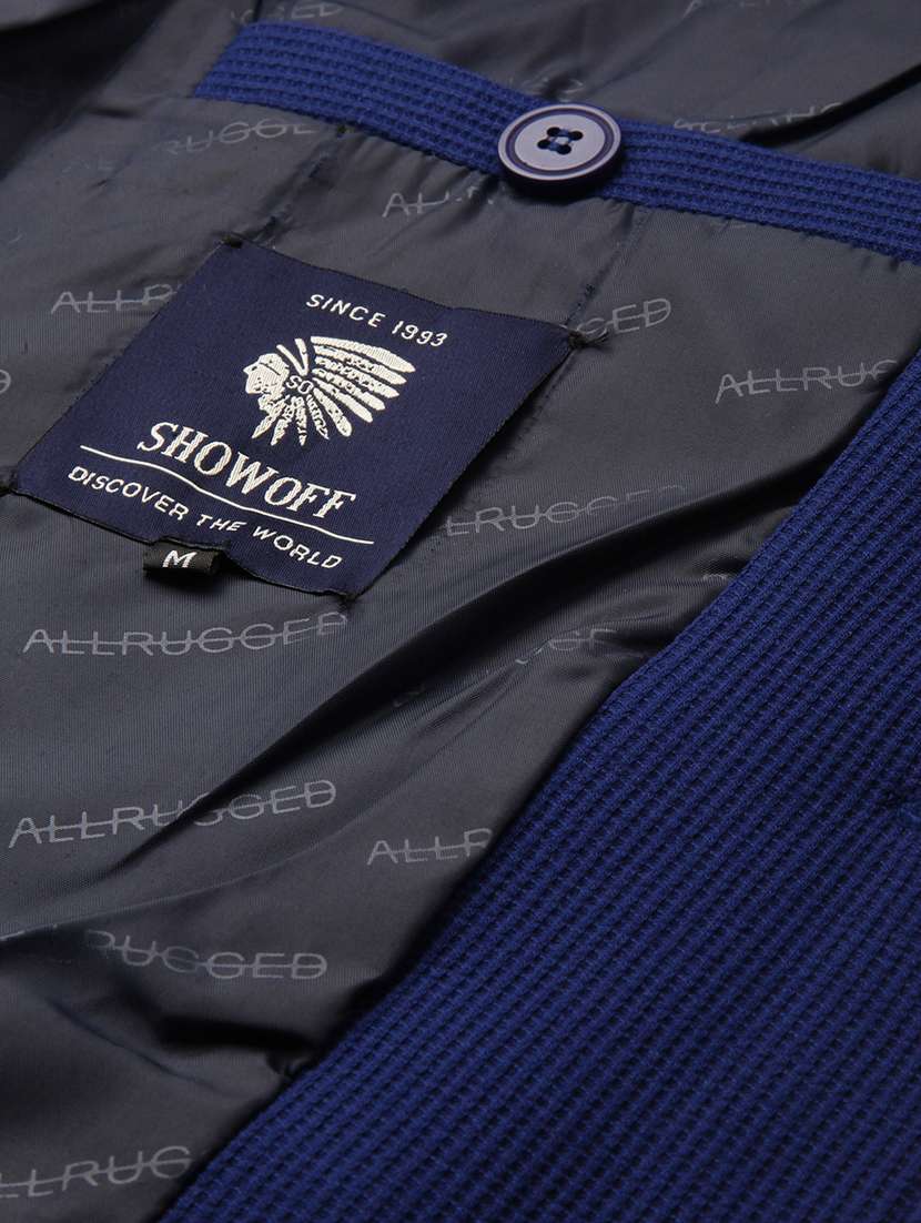 single breasted solid casual blazer - 18651017 -  Standard Image - 7