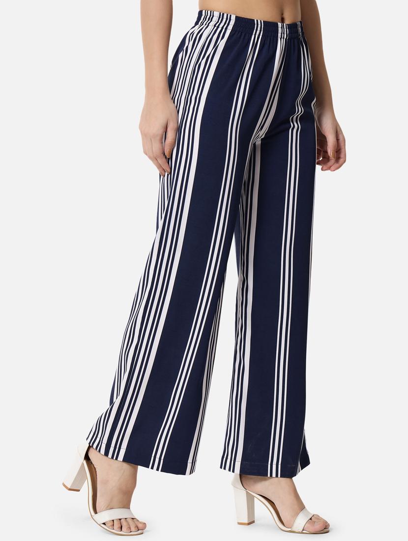 mid rise striped palazzo - 18651175 -  Standard Image - 2