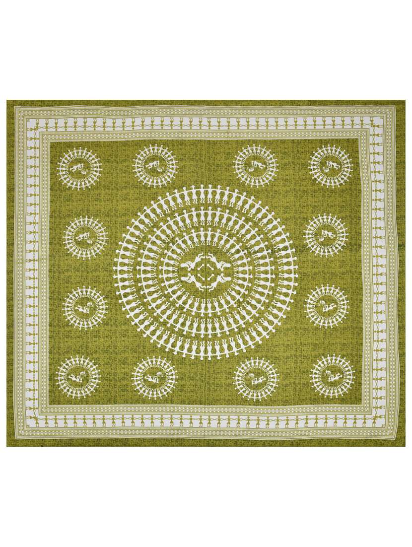 printed double bedsheet with 2 pillow cover - 18655867 -  Standard Image - 2