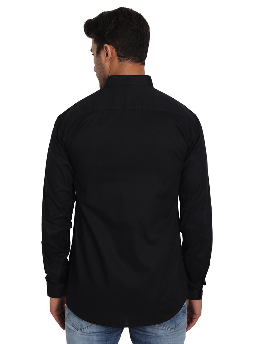mens solid casual shirt - 18656078 - Standard Image - 2