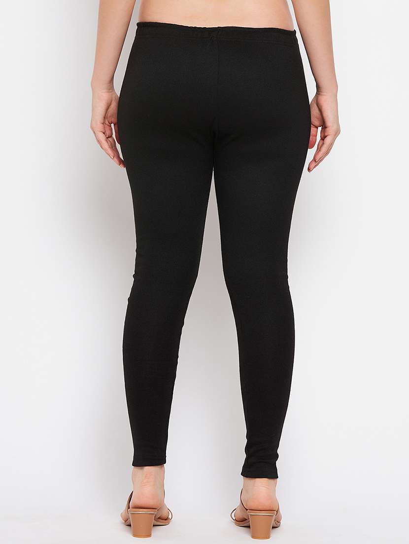 pack of 2 solid woolen legging - 18656864 - Standard Image - 2