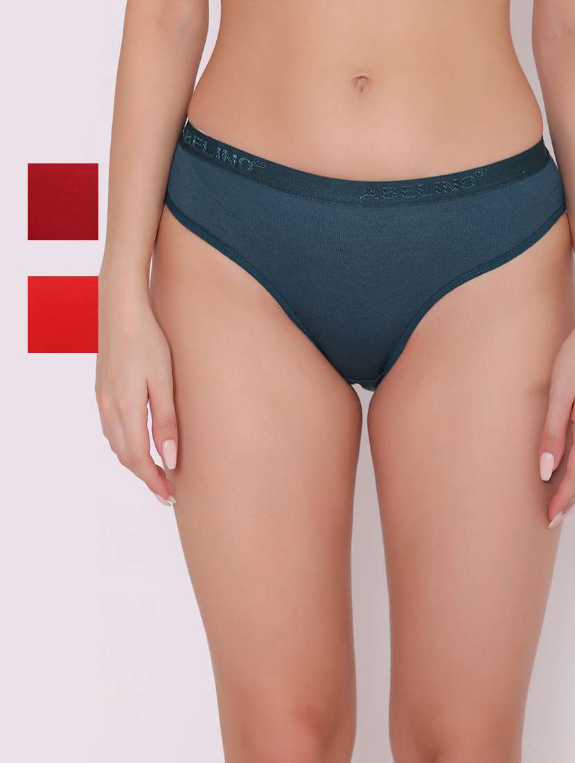 pack of 3 solid hipster panty
