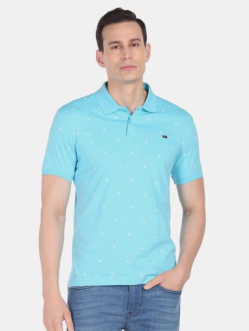 mens printed polo t-shirt - 18656996 -  Standard Image - 0