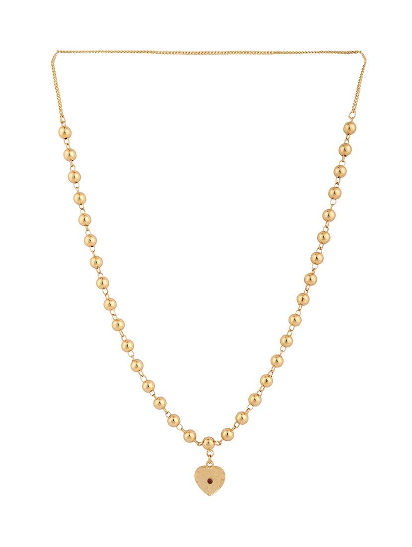 gold plated chain pendant