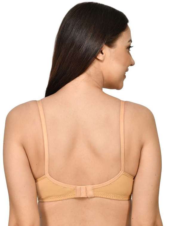 solid non padded regular bra - 18658275 - Standard Image - 2