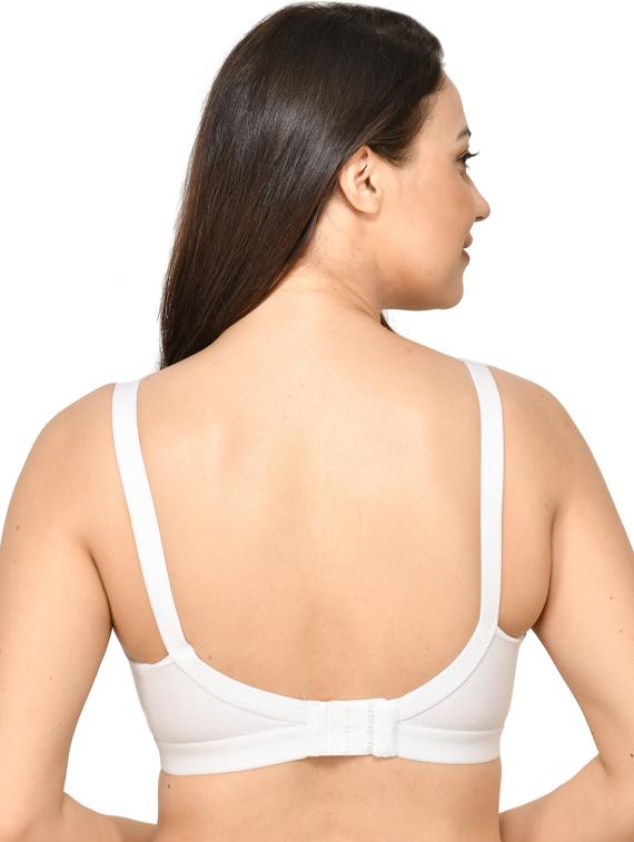 solid non padded regular bra - 18658296 - Standard Image - 2