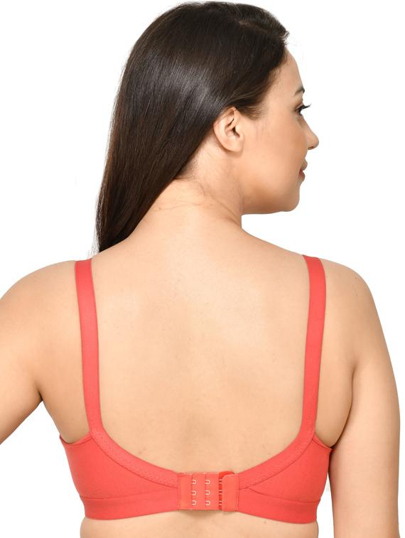 solid non padded regular bra - 18658300 - Standard Image - 2