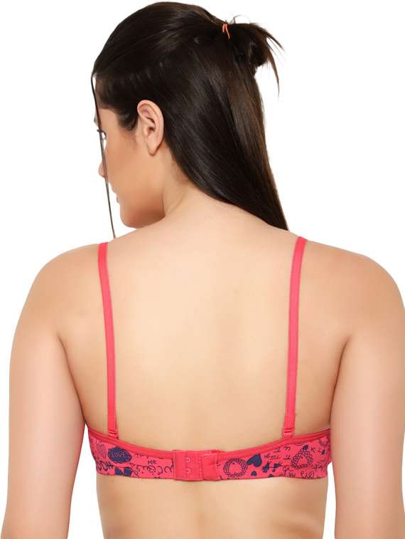 printed lightly padded regular bra - 18658336 -  Standard Image - 2