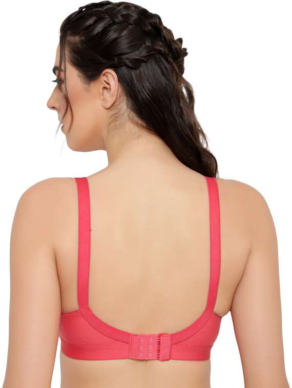 solid non padded regular bra - 18658349 - Standard Image - 2