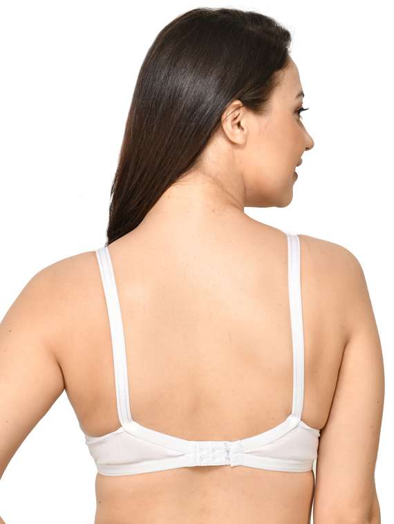 solid non padded regular bra - 18658358 -  Standard Image - 2