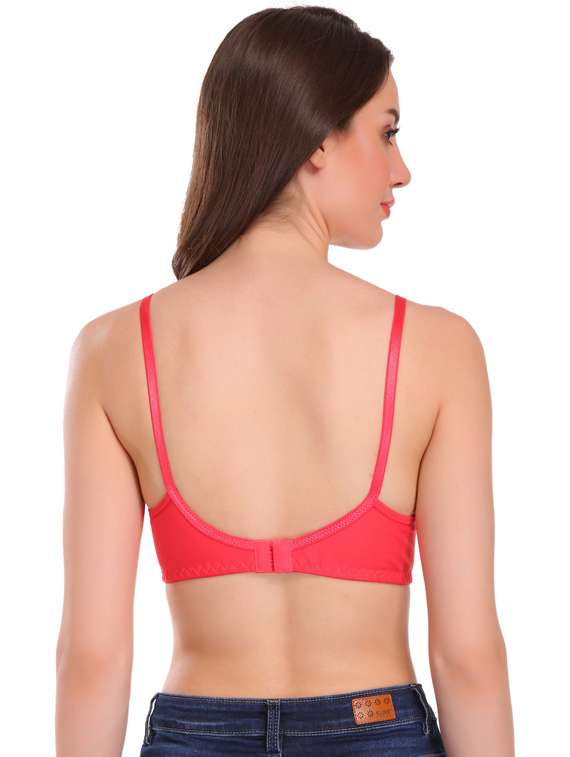 solid non padded t-shirt bra - 18658362 - Standard Image - 2