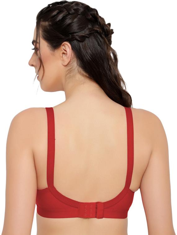 solid non padded regular bra - 18658371 - Standard Image - 2