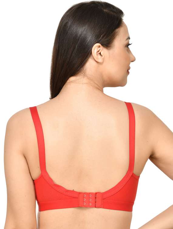 red solid regular bra - 18658387 -  Standard Image - 2