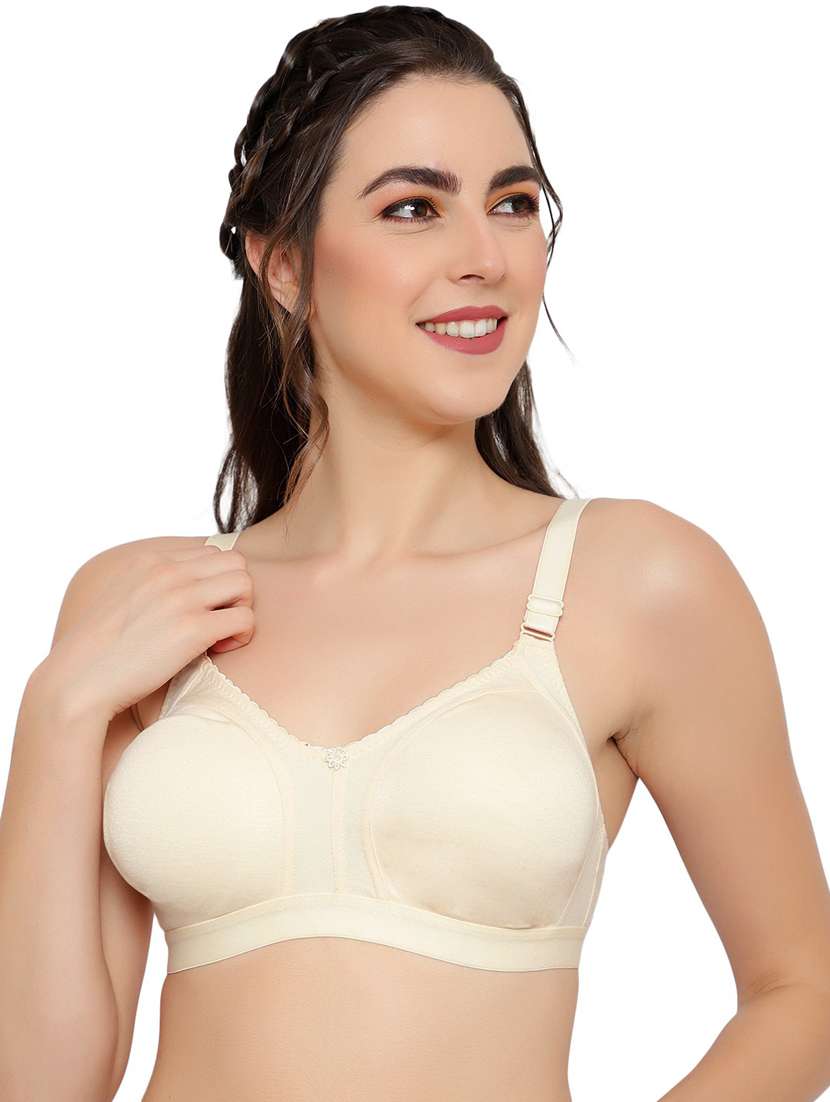 pack of 3 solid regular bra - 18658503 -  Standard Image - 2