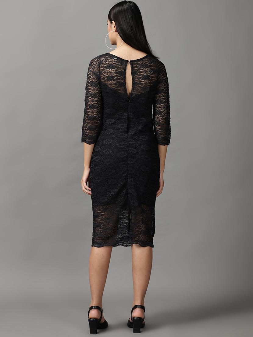 women's bodycon animal print dress - 18658980 - Standard Image - 2